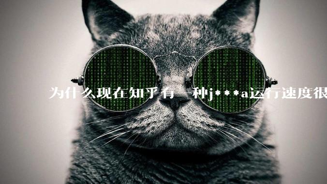 为什么现在知乎有一种j***a运行速度很慢，很吃***的论调？